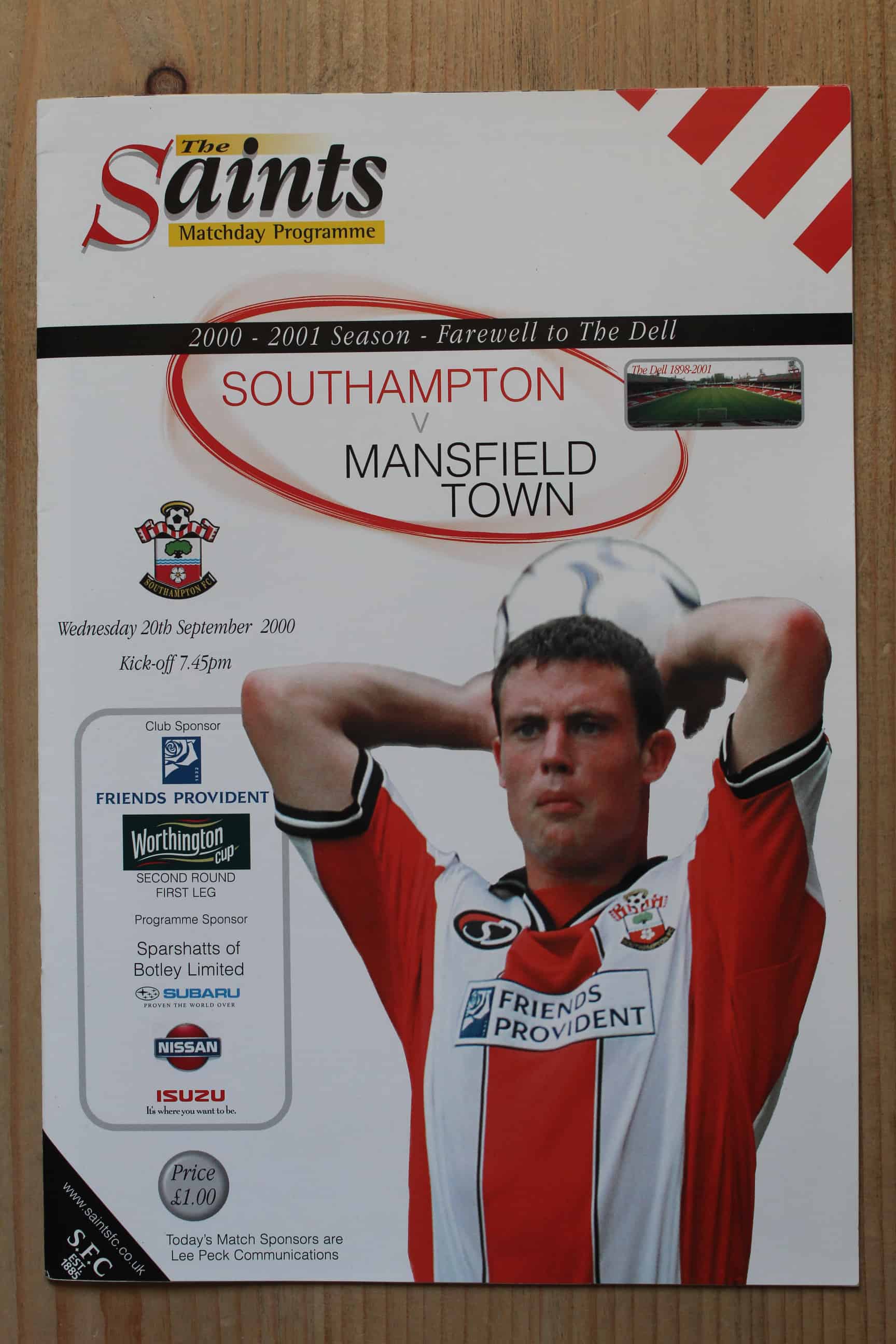 Southampton FC v Mansfield Town FC